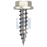 Hobsons - #10-12 x 20 Surfmist (Titania) -Cl4 As3566 Type 17 Flanged Hex Head | Q519-Sm (Pack Of 1000)